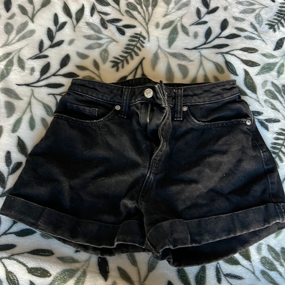 Wild fable black high waisted shorts